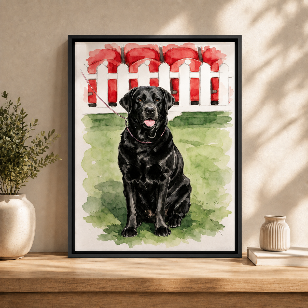 Custom Watercolor Pet Portrait